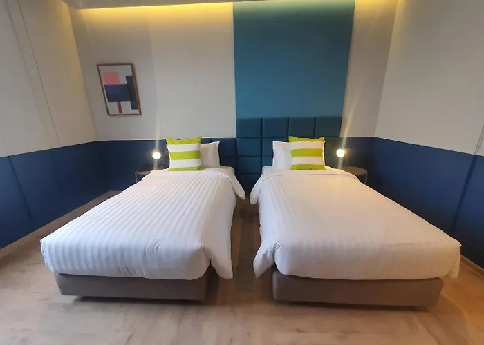 ホテル The Quarter Ramkhamhaeng By Uhg- Close To 1981 Mall- Rajamangala Stadium Airport Link バンコク都