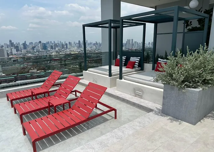 The Quarter Ramkhamhaeng By Uhg- Close To 1981 Mall- Rajamangala Stadium Airport Link ホテル バンコク都